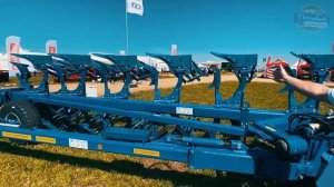 Обзор оборотного плуга  ППО-8 (7+1) “Добрыня” (On Land)-"в борозде"/"вне борозды"  производства ГКЗ