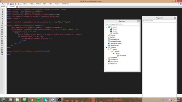 ROBLOX Lua GUI Scripting Tutorial 9 - Adding Effects смотреть онлайн