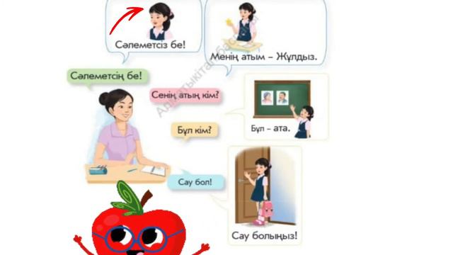 Казахский язык 1класс.2 урок Бұл кім? смотреть онлайн