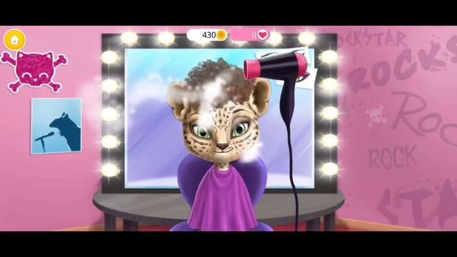 Rock Star Animal Hair Salon - Play Fun Makeover,Get A Haircut,DressUp Games For Girls