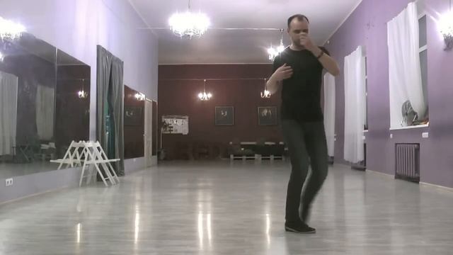 Онлайн-курс "Техника шага танго" Урок 2. Ошибка "падение в шаг" смотреть онлайн
