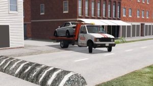 Тачки против огромных лежачих полицейских #11 – BeamNG.Drive