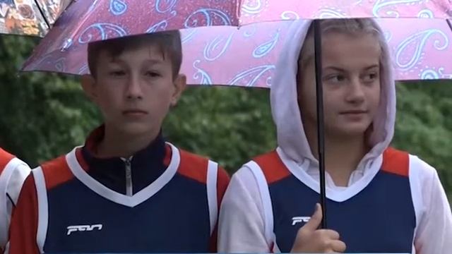 Спортивная площадка на территории Заборьевской школы смотреть онлайн
