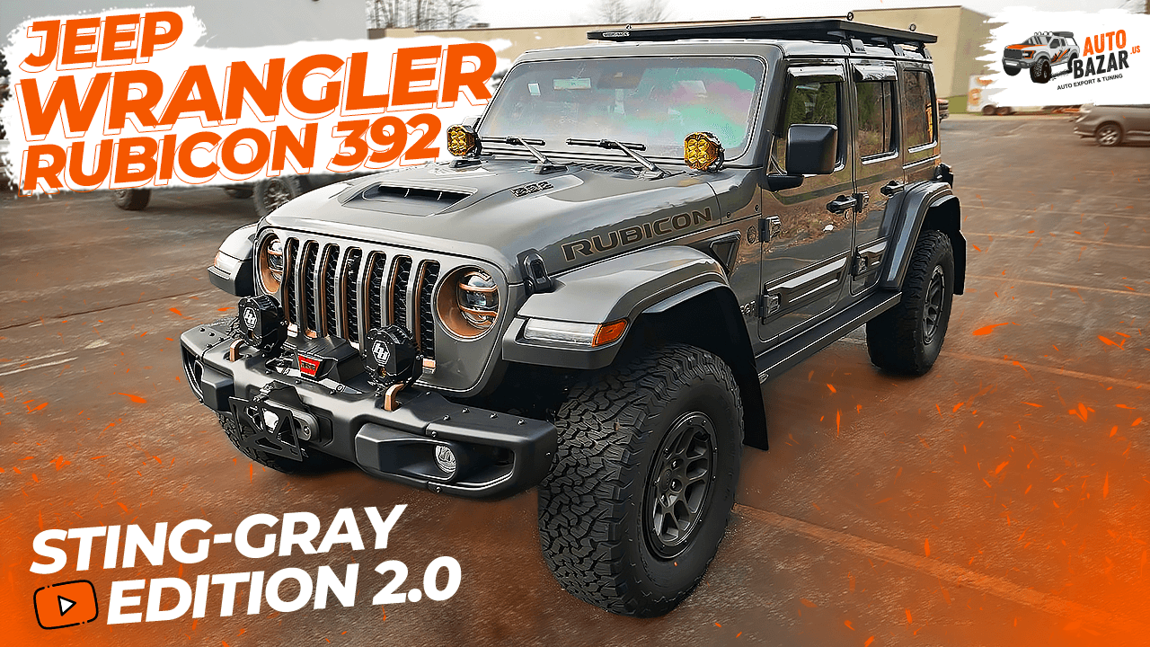JEEP WRANGLER RUBICON 392 Sting-Gray Edition 2.0: новый тюнинг-проект! | Wrangler 392 Custom Build смотреть онлайн