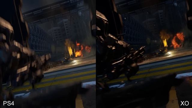 Call of Duty: Advanced Warfare: PS4 vs Xbox One comparison смотреть онлайн