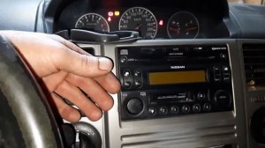 Ниссан Х,треил,30,замер температуры воздуха из печки,после чистки,