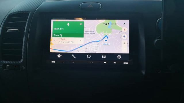 Android Auto on Sony AVH-AX5000 смотреть онлайн