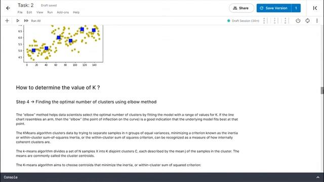 Prediction using Unsupervised ML смотреть онлайн