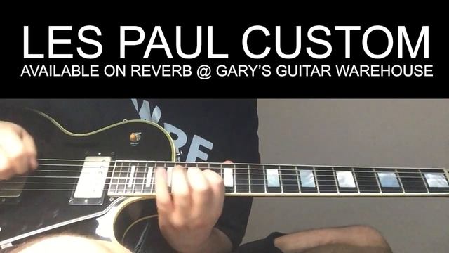 Custom 1968 Gibson Les Paul Custom Reissue (Historic Edition) - FOR SALE смотреть онлайн