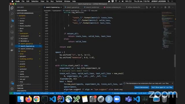 Tracking your Data Experiments with MLflow and DVC | Jeremy Jackson ThoughtWork | GeekNight смотреть онлайн