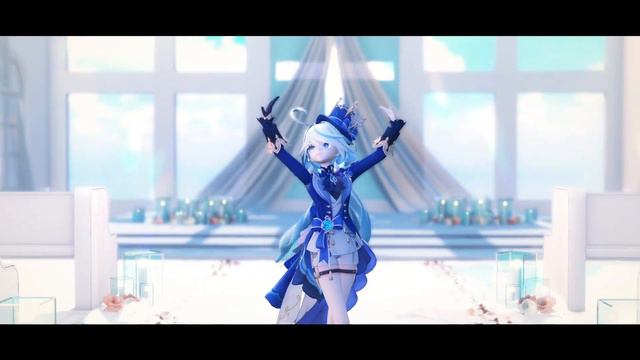 【原神MMD/Genshin Impact MMD】flos【フリーナ/Furina】