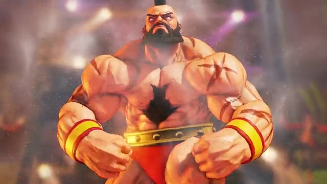 Street Fighter V - Zangief Gameplay Trailer (PS4) смотреть онлайн