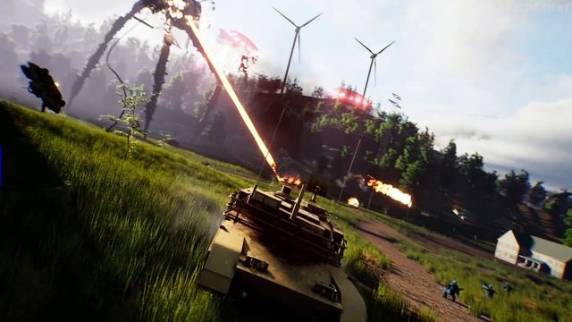 INTERLAKES (War of The Worlds) - First Gameplay Demo (MathChief's Game Expo) смотреть онлайн