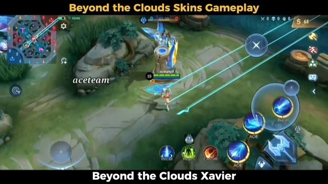 BEYOND THE CLOUDS SKIN GAMEPLAY MLBB смотреть онлайн