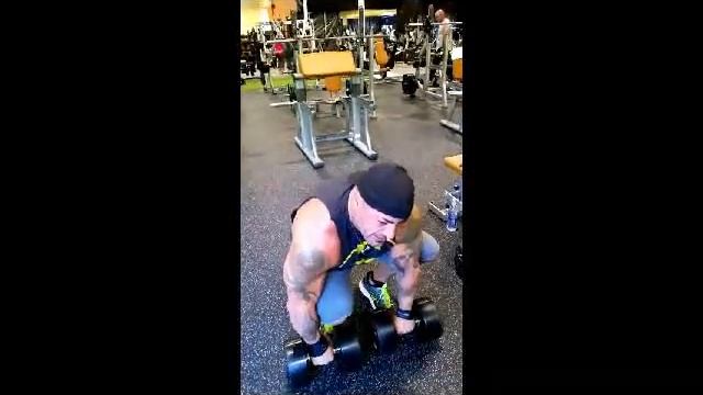 B I C E P S HEAVYINTRO & FULL WORKOUT JOHNNIE PETERS 10 27 14 смотреть онлайн
