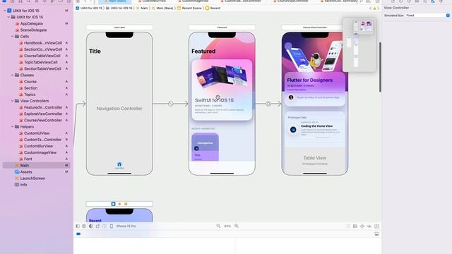 Build an iOS 15 app with Swift and UIKit смотреть онлайн