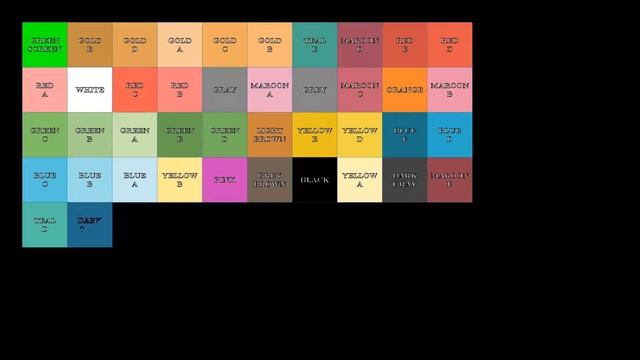 Color Palette -- The Manim смотреть онлайн