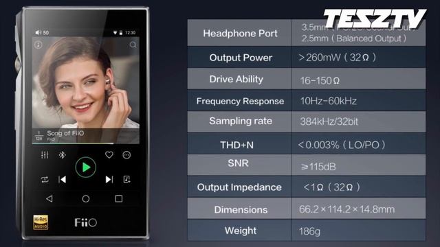 FiiO X5III - HORDOZHATÓ ÉS VESZTESÉGMENTES смотреть онлайн