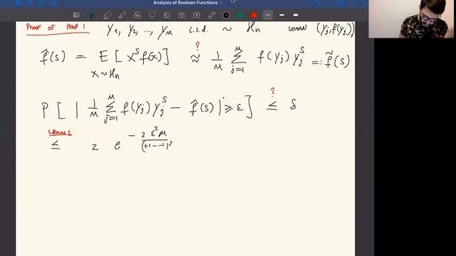Boolean functions - Lecture 3 - Learning смотреть онлайн