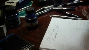 Поговорим о ручках (перьевые ручки) Перьевая ручка и чернила.