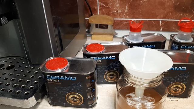 MANNOL Ceramo Ester 9829 меряем обьем порошка и базы Эстеров смотреть онлайн