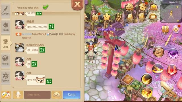 Tales Of Wind Lucky Roulette 800 SPINS | We got 10K spirals! смотреть онлайн
