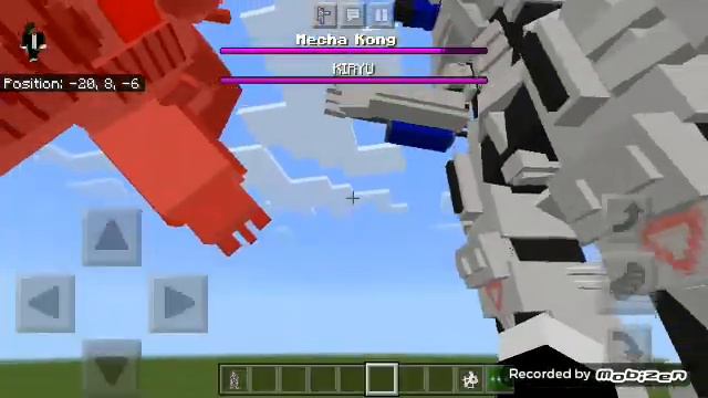 Mecha Kong vs Kiryu | Minecraft PE смотреть онлайн