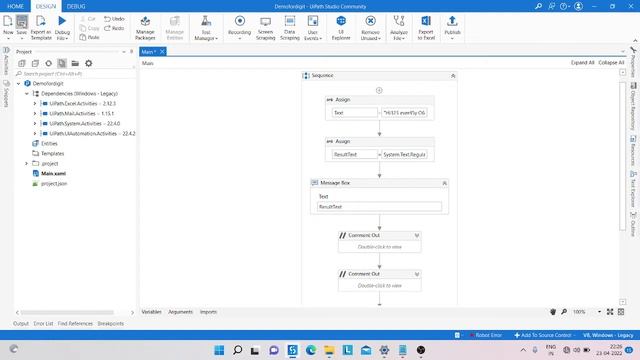 Extract only Digit and Alphabet from the string #UiPath #RPA #Robotic смотреть онлайн