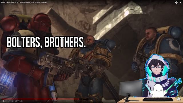 New to 40K VTuber Reacts to TheRussianBadger: FOR THE EMPEROR | Warhammer 40k: Space Marine смотреть онлайн