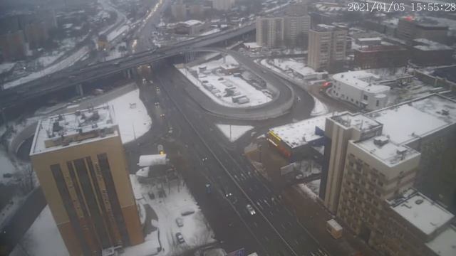 Москва - Нижегородская улица - веб камера 05.01.2021, 12:56 смотреть онлайн