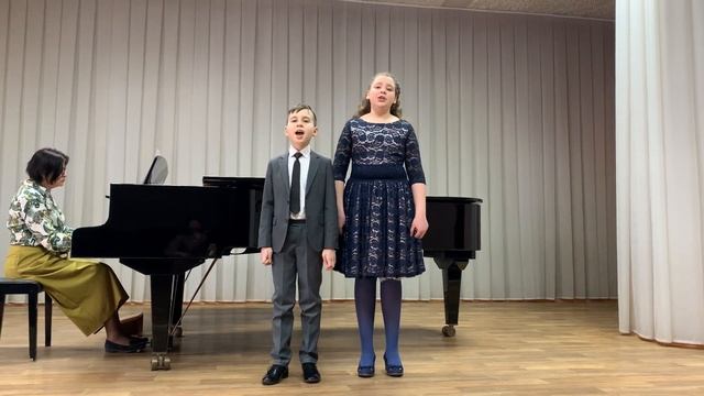 Моцарт. Марш колокольчиков ,ария Памины и Папагено из оперы "Волшебная флейта". смотреть онлайн