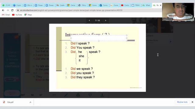 Past simple- questions and wh questions смотреть онлайн