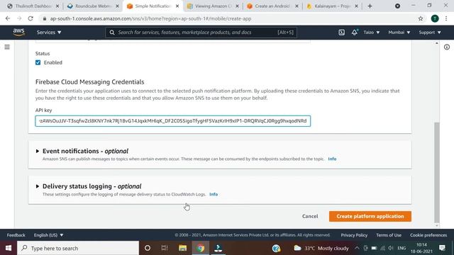 AWS SNS Push Notification [தமிழ்] | AWS Simple Notification Service(SNS) | AWS Tamil Tutorial смотреть онлайн