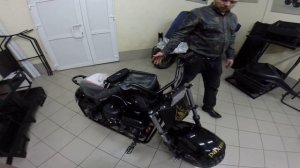 МИНИ МОТОВЕЗДЕХОД «Велес Мини Мото» ОБЗОР