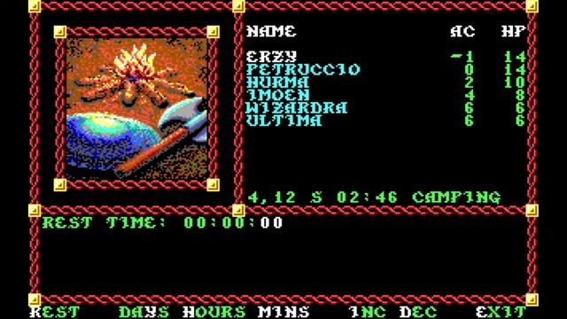 Pool Of Radiance (1988) - Пробуем, смотрим, пытаемся что-то сделать