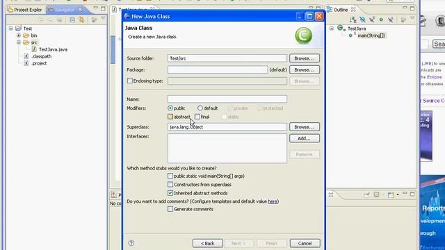 Using Eclipse for running Java смотреть онлайн