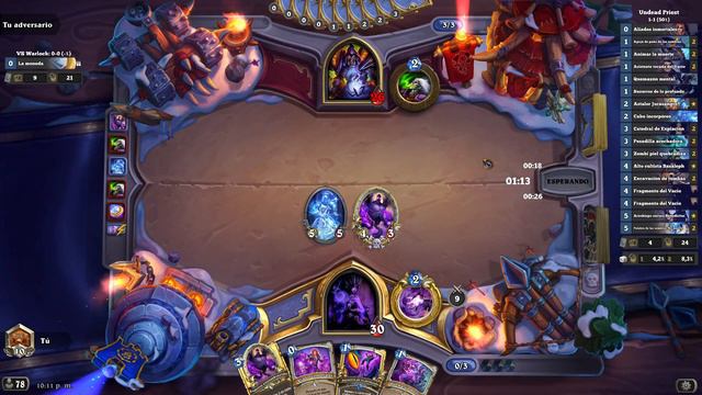 Hearthstone || Mazo Estándar || Undead Priest (Tier 1) смотреть онлайн