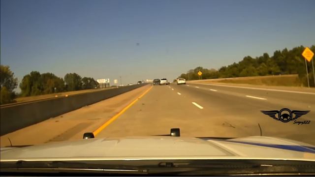 A Police Car Flew Into the Air During a Police Chase. Police Pursuits & Activity. смотреть онлайн