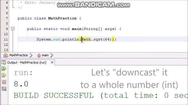 Java Tutorial 7: Static 'Math' Methods смотреть онлайн