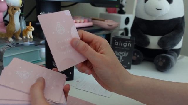 SAMPLE DECKS ARRIVED! My *UPCOMING* deck "Align: Heart Affirmations Oracle" смотреть онлайн
