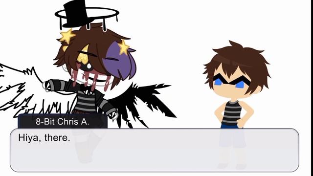 The Aftons meet their 8-Bit selves. || Gacha Club || Little CRINGE Moment || смотреть онлайн
