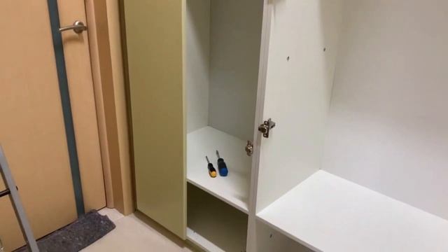 Часть 8. Окончательная сборка шкафа МДФ. Финальная установка и регулировка дверных фасадных панелей смотреть онлайн