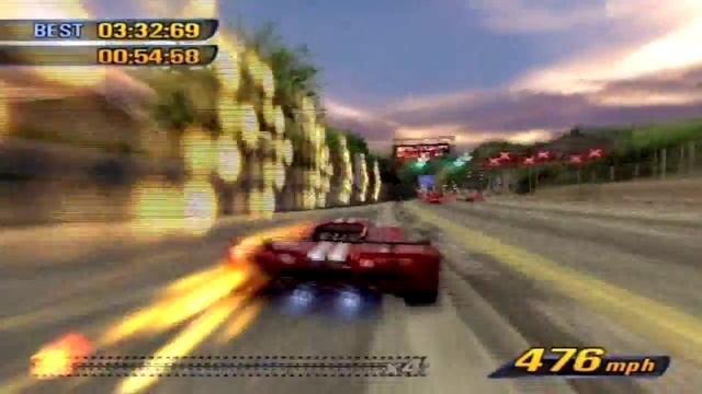 Burnout 3 496mph Euro Circuit Racer смотреть онлайн
