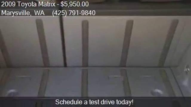 2009 Toyota Matrix Base 4dr Wagon 5M for sale in Marysville, смотреть онлайн