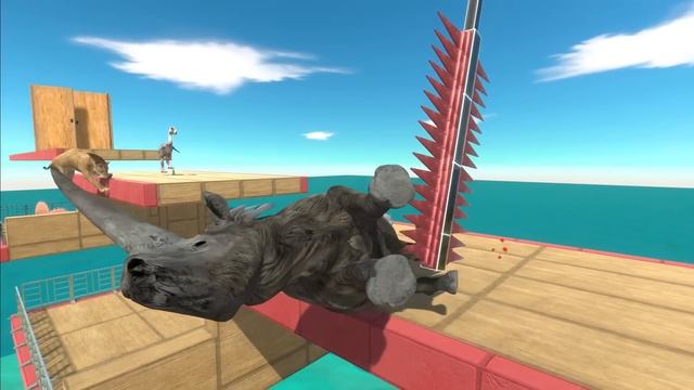 Jump Over Giant Crabs - Animal Revolt Battle Simulator смотреть онлайн