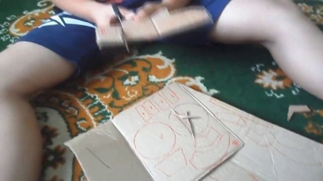 как сделать шлем жч из картона