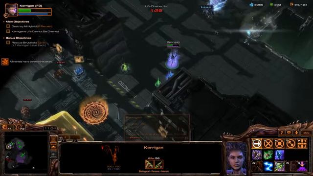 StarCraft 2 - Heart of the Swarm - Mission 21 Hand Of Darkness (Brutal & All Achievements) смотреть онлайн