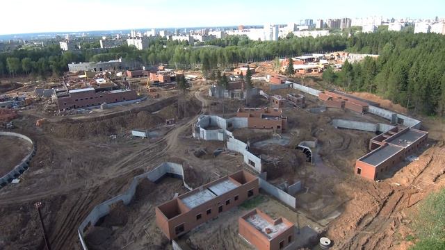 Стройка нового зоопарка в Перми видео с квадрокоптера смотреть онлайн
