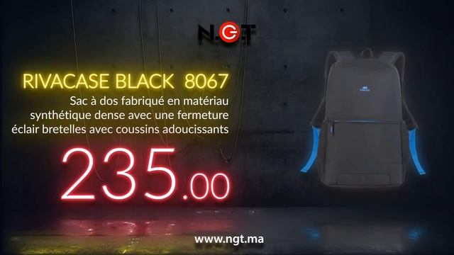 Black Black Maroc 2021: Sac à Dos RIVACASE BLACK 8067 смотреть онлайн