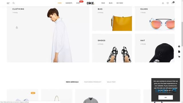 Dike - Minimal and Modern WooCommerce AJAX Theme Ernest Osbourne смотреть онлайн